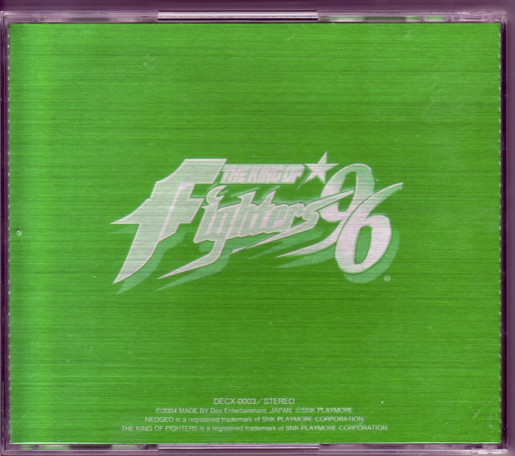 THE KING OF FIGHTERS NEOGEO's SOUNDTRACK 10th Anniversary